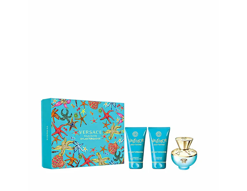 Versace Dylan Turquoise Pour Femme Coffret EDT 50ml