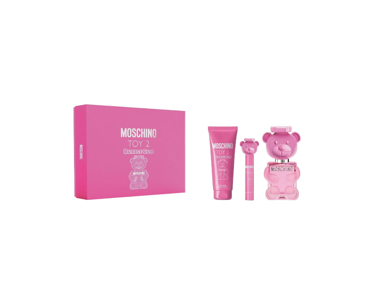 Moschino Toy 2 Bubble Gum 3 Piece 100ml Eau de Toilette