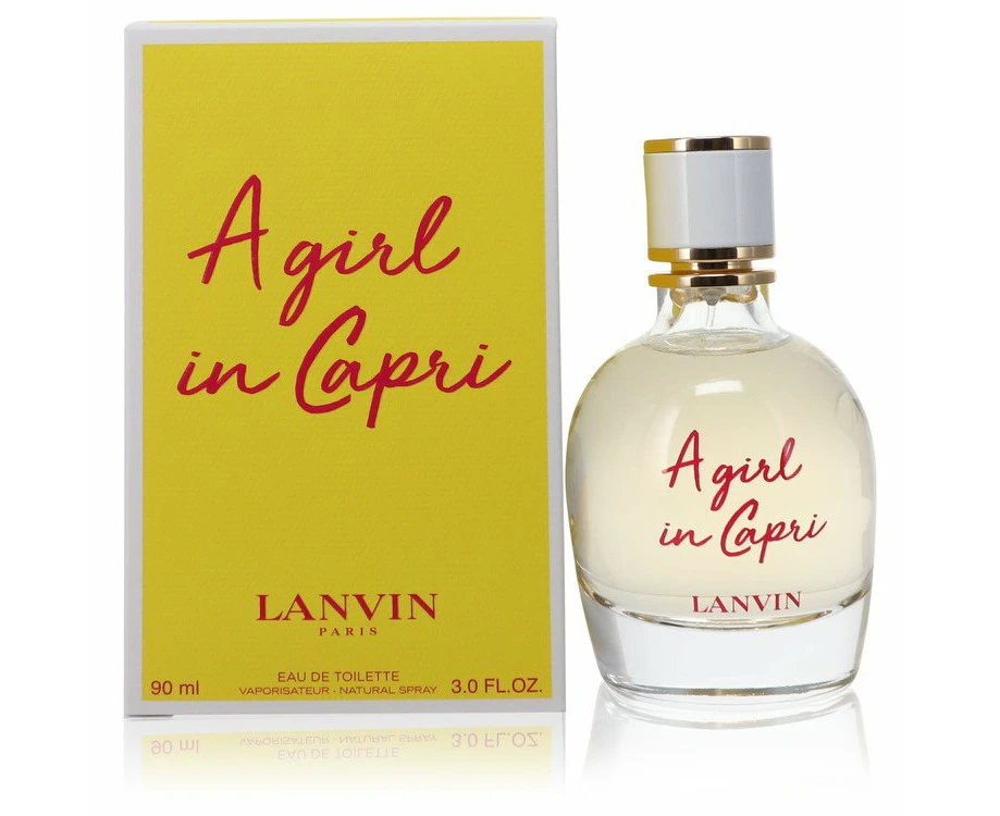 A Girl In Capri Eau De Toilette Spray By Lanvin 90Ml