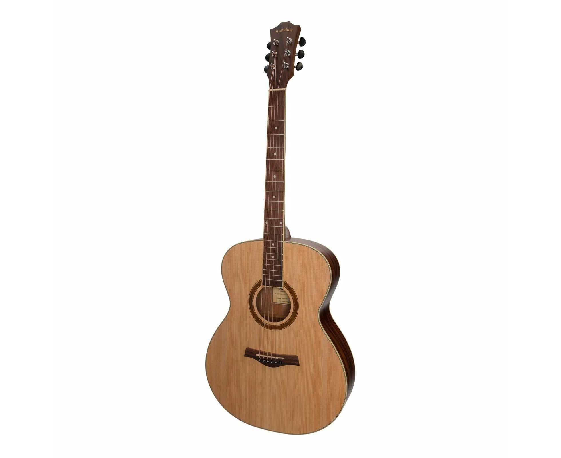 Sanchez Small Body Acoustic Guitar (Spruce/Rosewood)