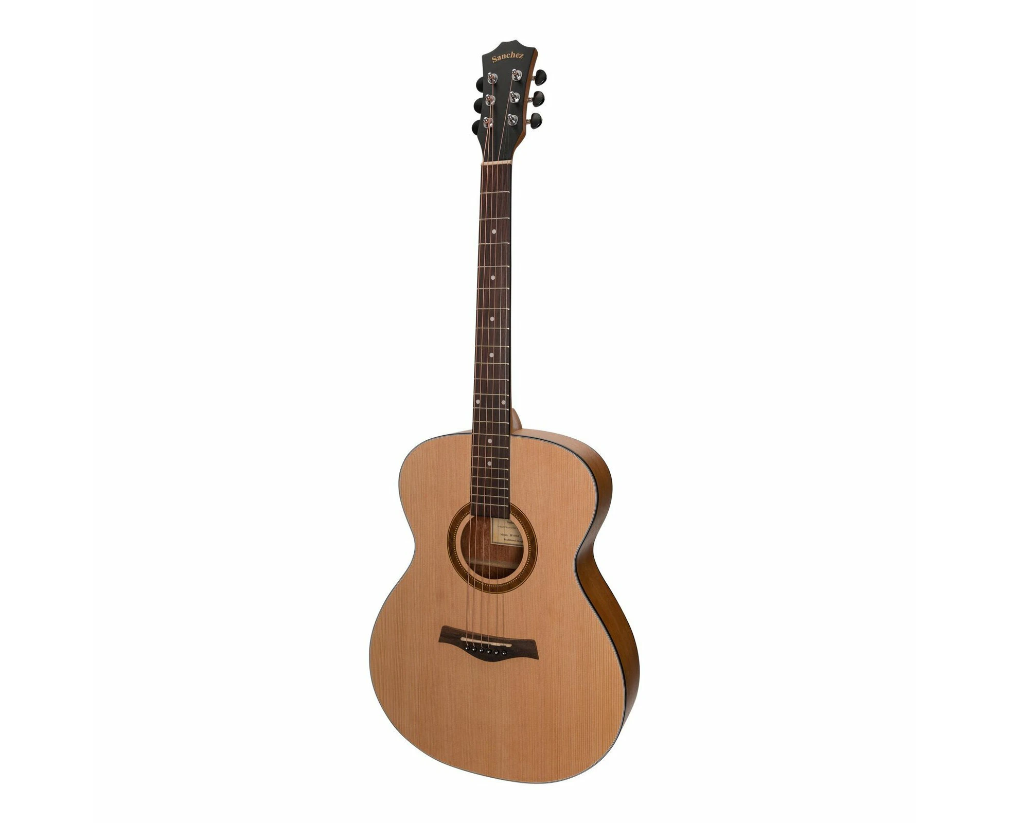 Sanchez Small Body Acoustic Guitar (Spruce/Acacia)