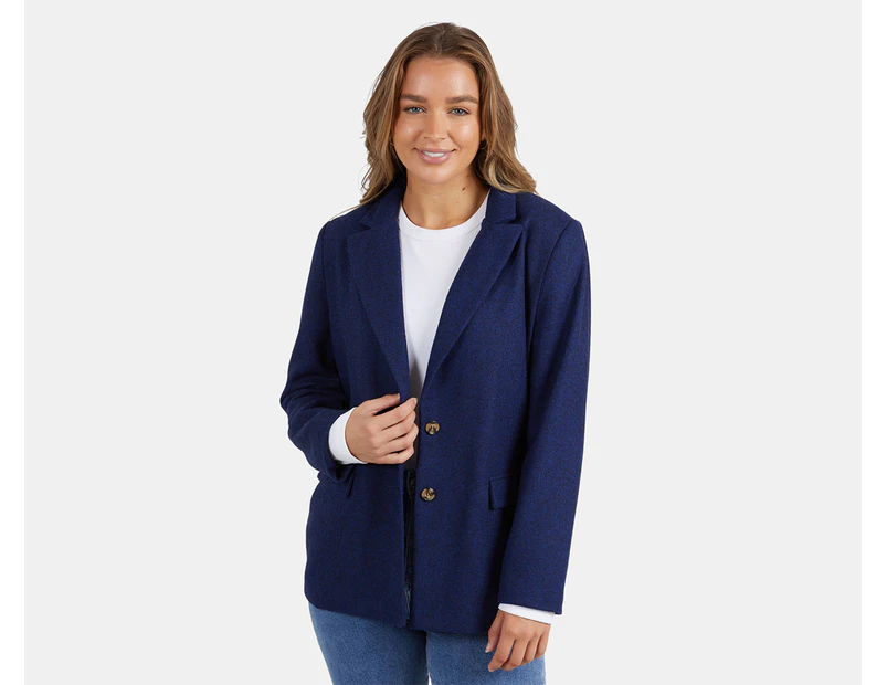 Elm Women's Ingrid Blazer - Dark Sapphire