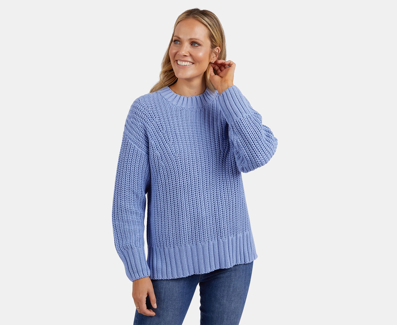 Elm Women's Verbena Knit Sweater - Hydrangea