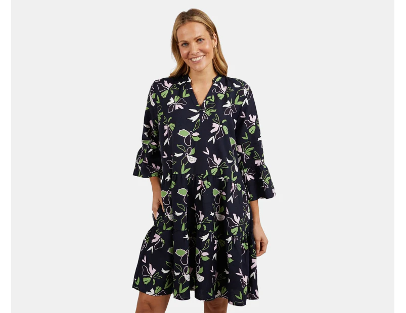 Elm Women's Idyll Poppy Dress - Navy