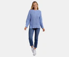 Elm Women's Verbena Knit Sweater - Hydrangea