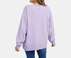 Elm Women's Inflorescence Crew Sweatshirt - Periwinkle