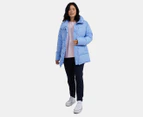 Elm Women's Longline Puffer Jacket - Hydrangea