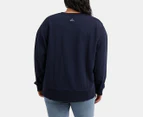 Elm Women's Inflorescence Crew Sweatshirt - Washed Navy