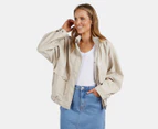 Foxwood Women's Rory Bomber Jacket - Bone