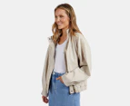 Foxwood Women's Rory Bomber Jacket - Bone