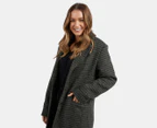 Foxwood Women's Clementine Coat - Green/Black