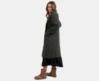 Foxwood Women's Clementine Coat - Green/Black