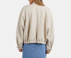 Foxwood Women's Rory Bomber Jacket - Bone