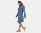 Foxwood Women's Charlotte Denim Dress - Light Blue