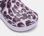 Crocs Kids' Animal Cutie Crush Classic Clogs - Leopard