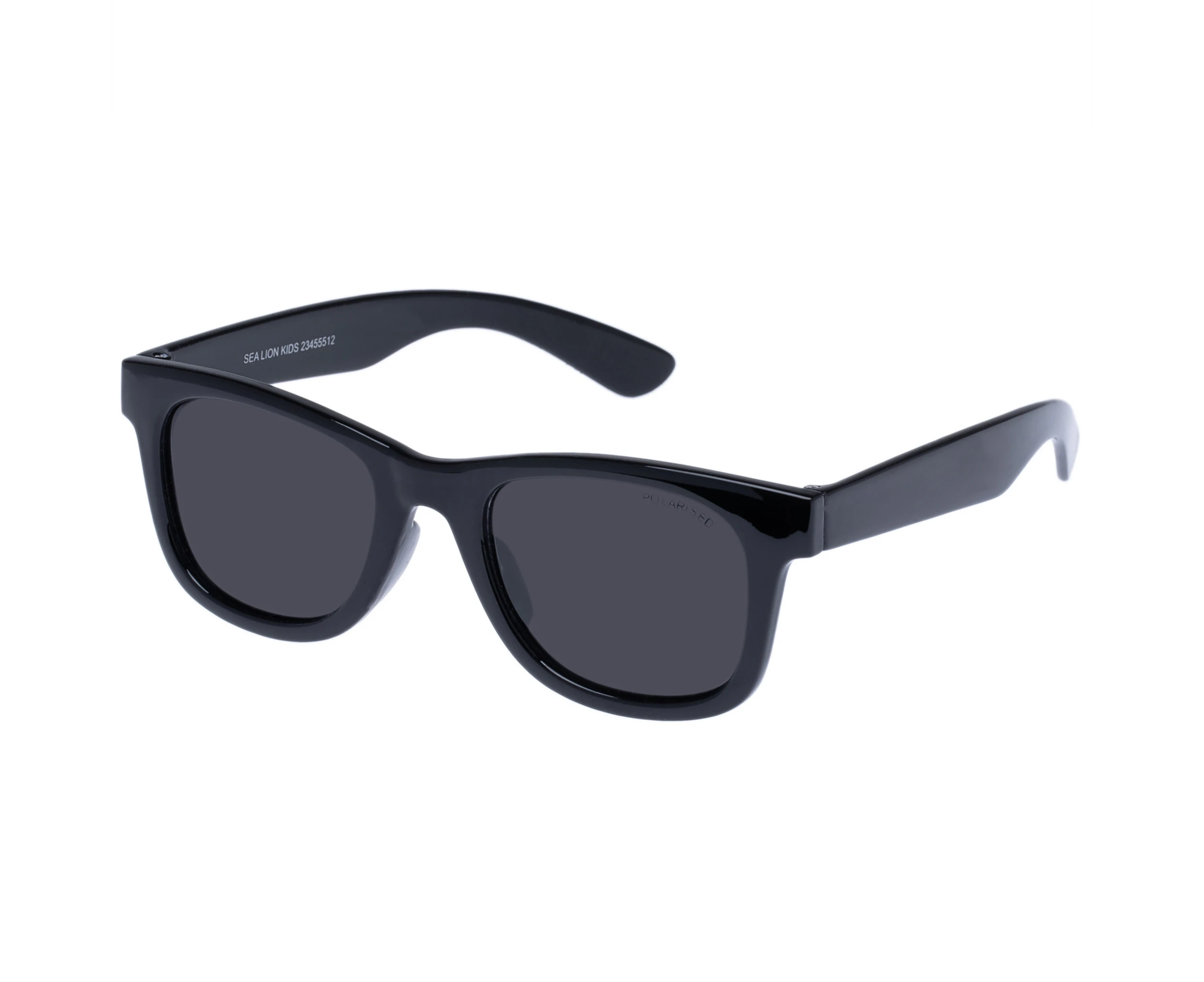 Cancer Council Male Sea Lion Junior Black D-Frame Sunglasses