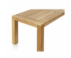 Pearl Outdoor 2.3m Teak Timber Dining Table - Outdoor Teak Tables -