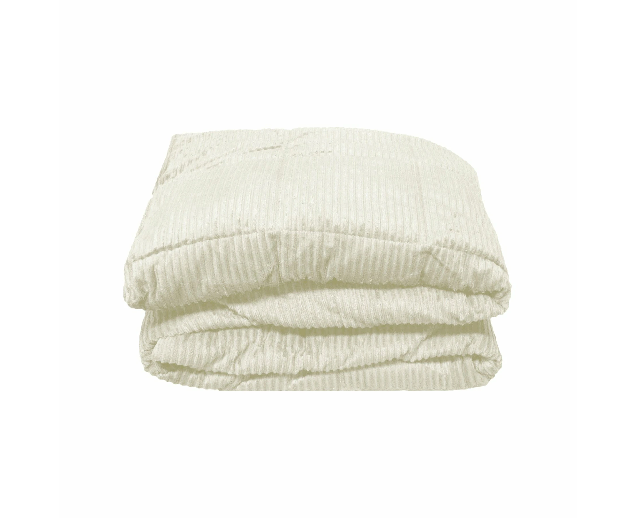 Micro Plush Blanket Cream Single