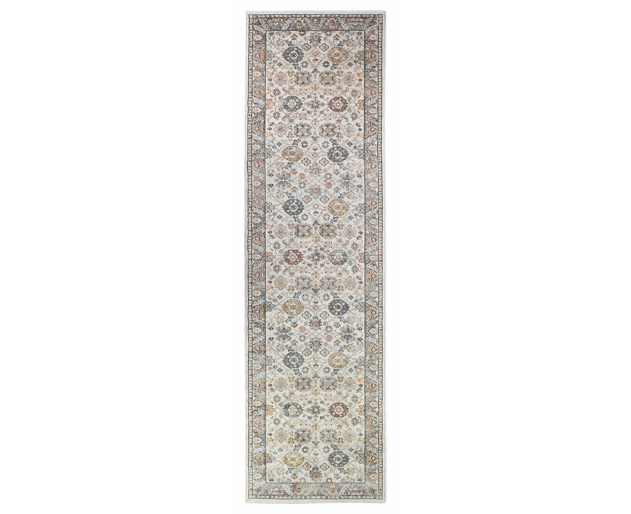 Cheapest Rugs Online Menara 156 in Cream : Runner Rug