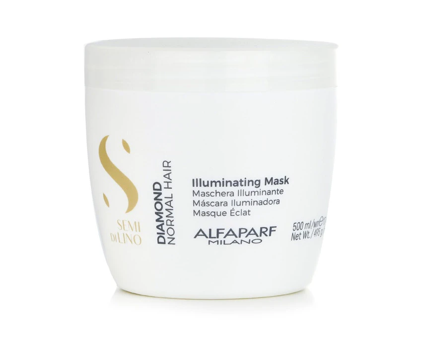 AlfaParf Semi Di Lino Diamond Illuminating Mask (Normal Hair) 500ml/17.4oz