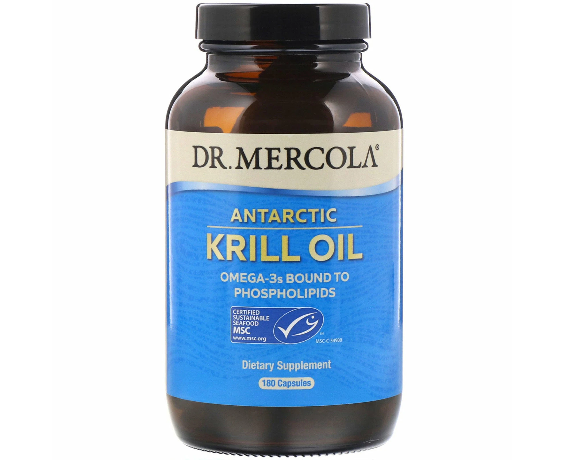 Dr. Mercola, Antarctic Krill Oil, 180 Capsules