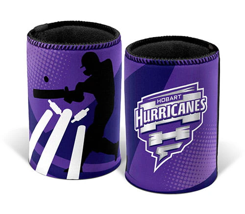 BBL 2020 Big Bash League Cricket Australia Can Cooler Stubby Holder Hobart Hurricanes