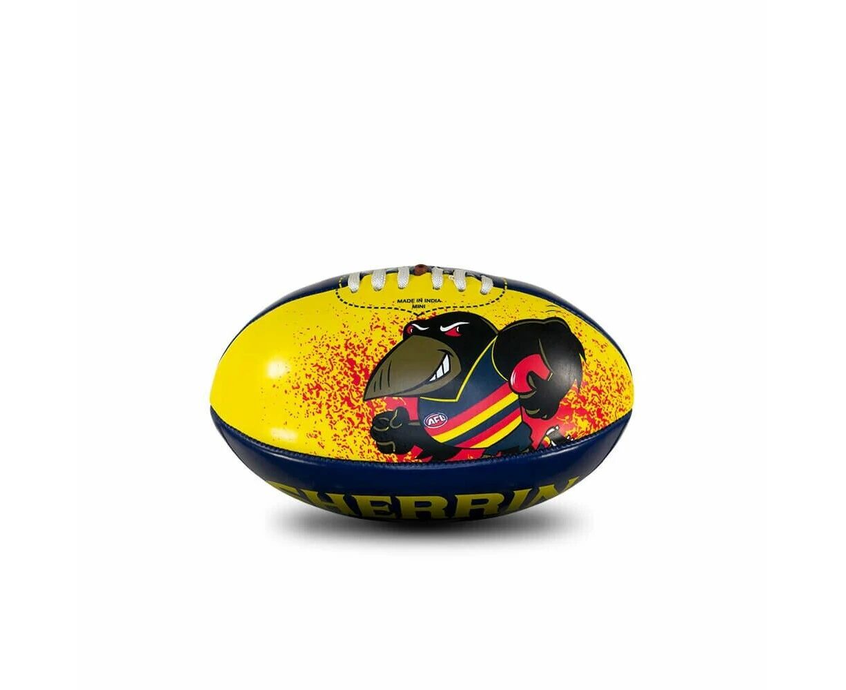 AFL PVC Mascot Football - Adelaide Crows - 20cm Ball