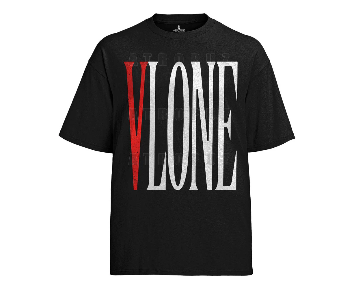 Unisex Cotton Tshirt Vlone Cobra Snake RedT-Shirt