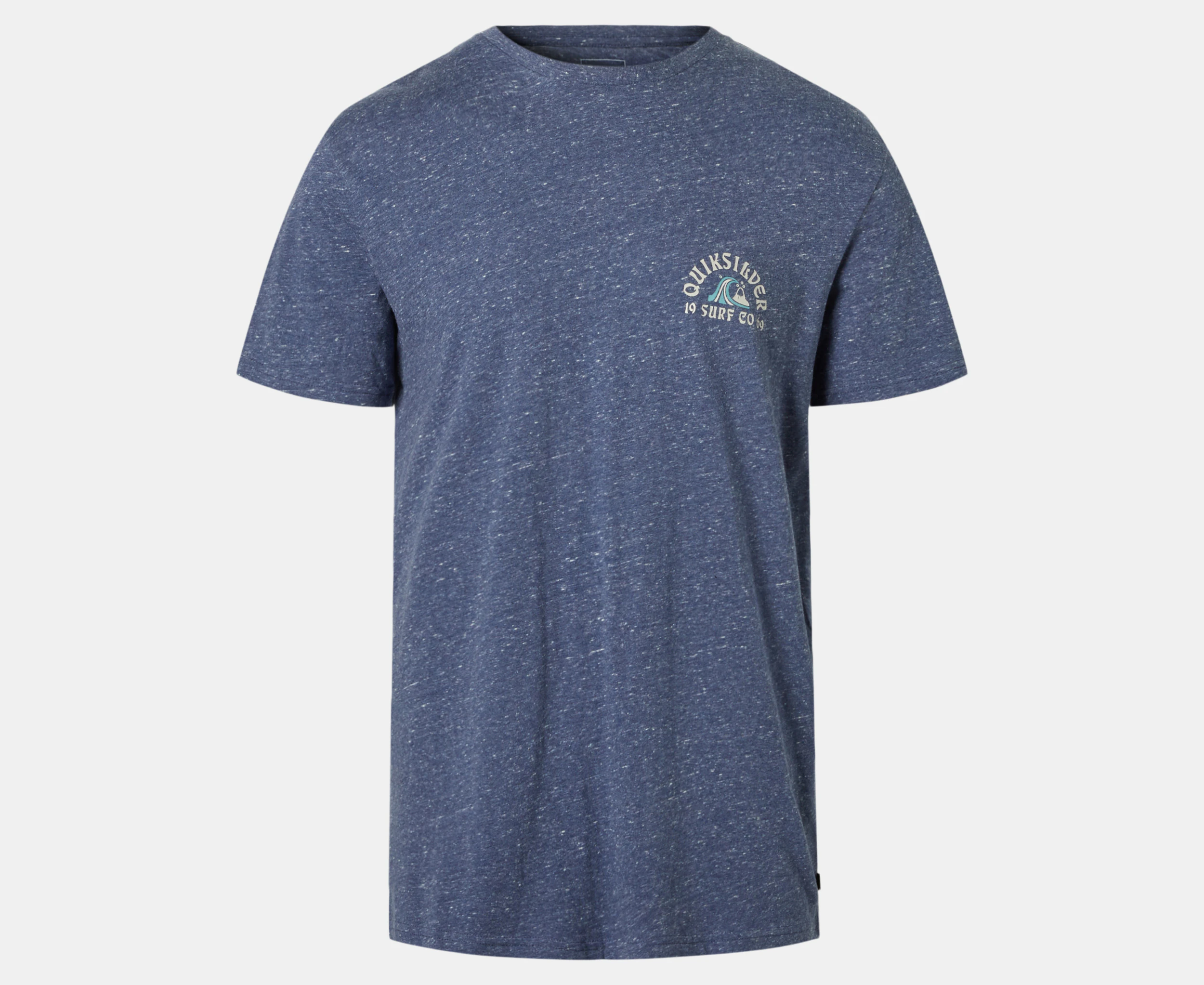 Quiksilver Men's Bay of Plenty Tee / T-Shirt / Tshirt - Blue