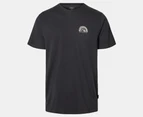 Quiksilver Men's Rainbow Palm Tee / T-Shirt / Tshirt - Black