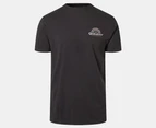 Quiksilver Men's Rainbow Valley Tee / T-Shirt / Tshirt - Black