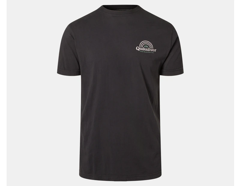 Quiksilver Men's Rainbow Valley Tee / T-Shirt / Tshirt - Black