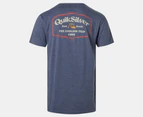 Quiksilver Men's Into Clouds Tee / T-Shirt / Tshirt - Blue