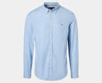 Tommy Hilfiger Men's Stretch Oxford Slim Fit Long Sleeve Shirt - Provence