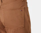 Tommy Hilfiger Men's Denton Twill Straight Leg Pants - Golden Rays