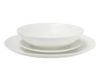 Maxwell & Williams 12-Piece White Basics Tribeca Coupe Dinner Set - White