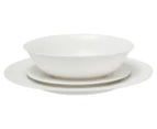 Maxwell & Williams 18-Piece White Basics European Rim Dinner Set - White