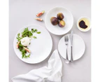 Maxwell & Williams 12-Piece White Basics Tribeca Coupe Dinner Set - White