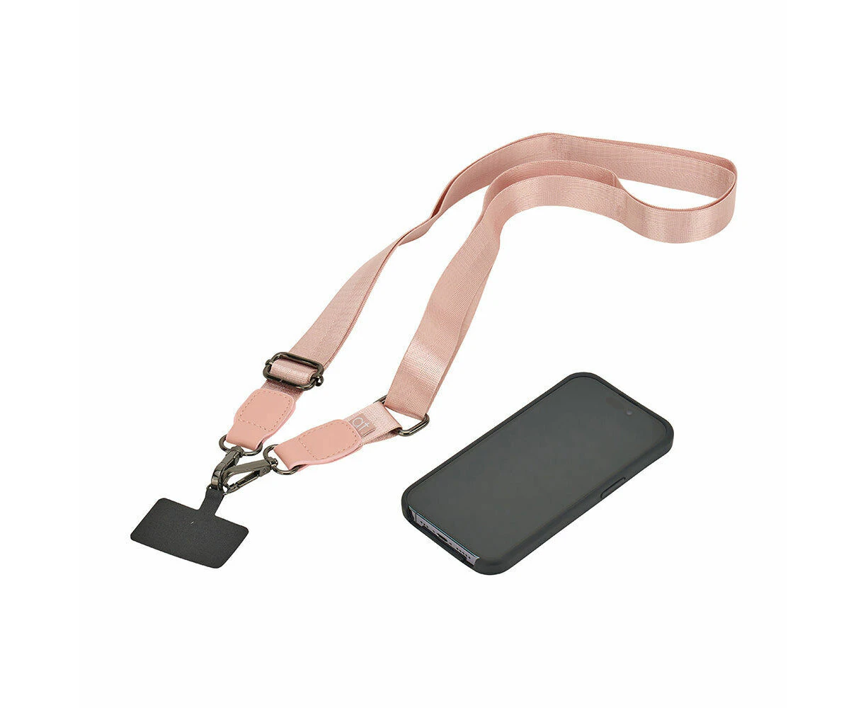 Annabel Trends Stylish Hands-Free Trendy Phone Strap Lanyard Accessory Pink