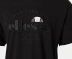 Ellesse Men's Zalenti Tee / T-Shirt / Tshirt - Black