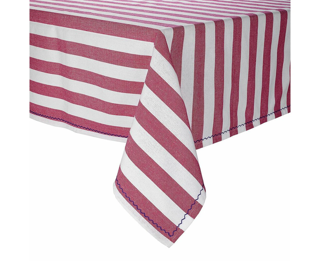 Porto Lola Polycotton Table Cloth Kitchen/Dining Decor 150x230cm Fuchsia