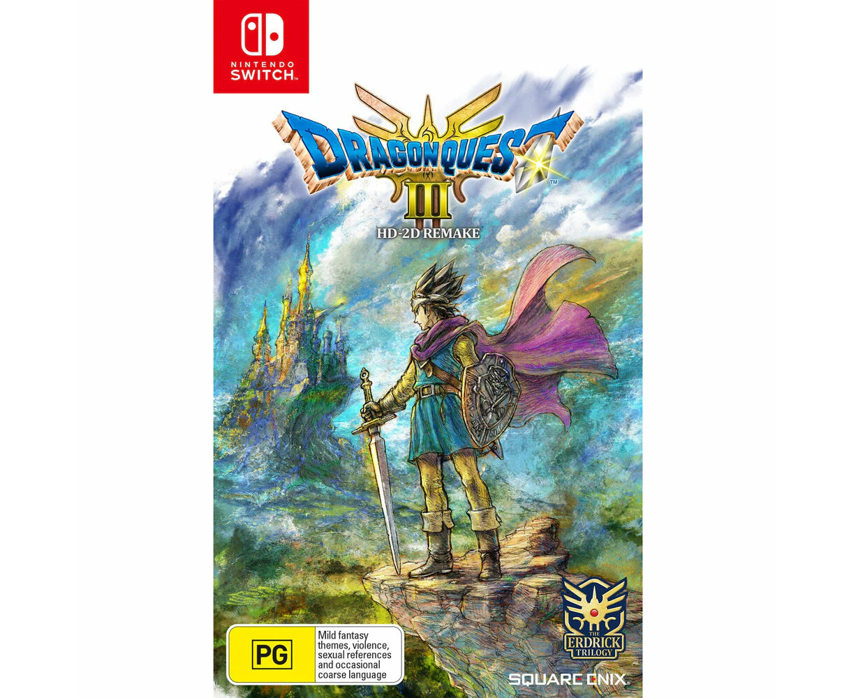 Nintendo Switch Dragon Quest III HD-2D Remake Action/Adventure Video Game