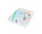 Clear Hard Case Packing Cube, Large - Anko