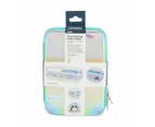 2 Pack Clear Packing Cubes, Iridescent - Anko