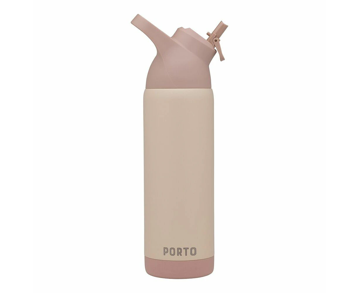 Porto Atlas Vacuumed Insulated Water Bottle Portable Travel Flask 700ml Pink