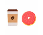 2 Pack Coffee and Donut Sponges - Anko