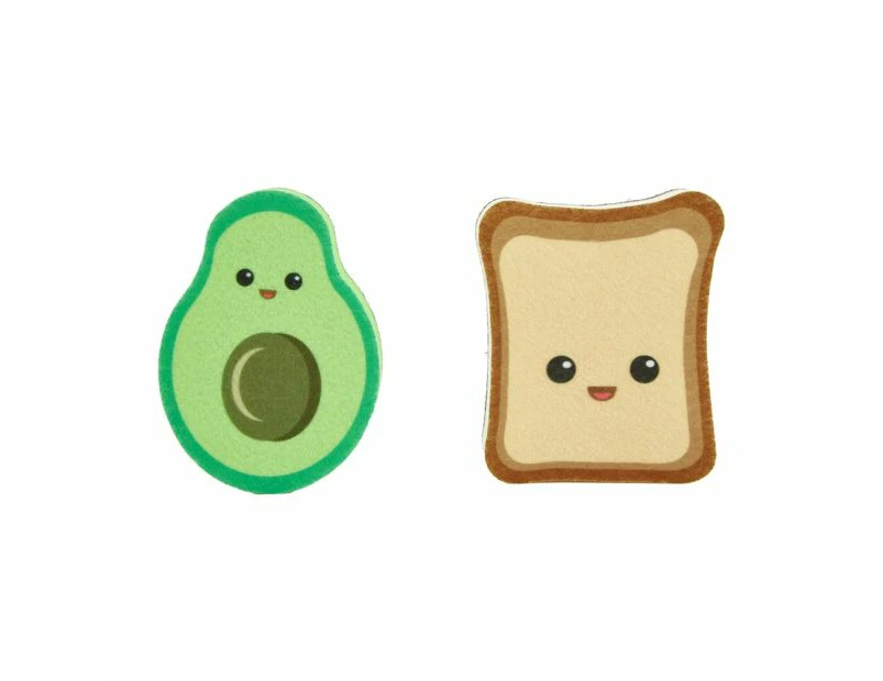 2 Pack Avocado and Toast Sponges - Anko