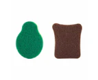 2 Pack Avocado and Toast Sponges - Anko