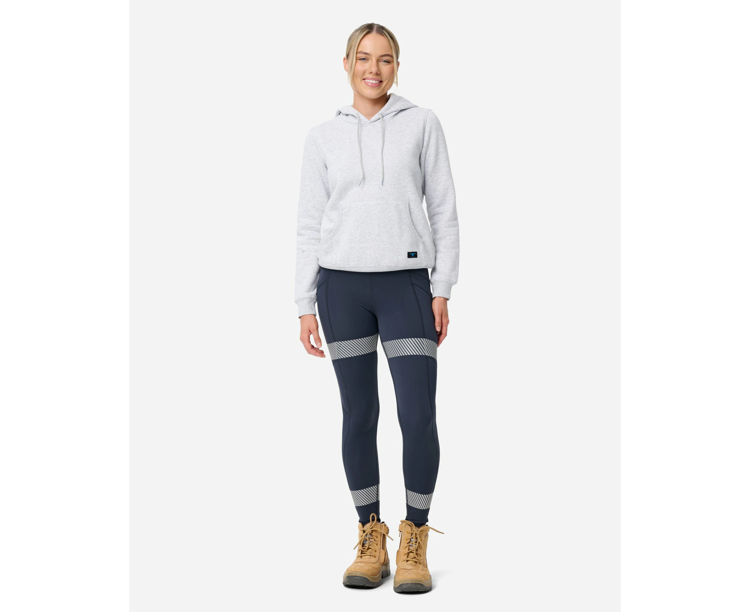 Womens Reflective Activemax Legging Navy