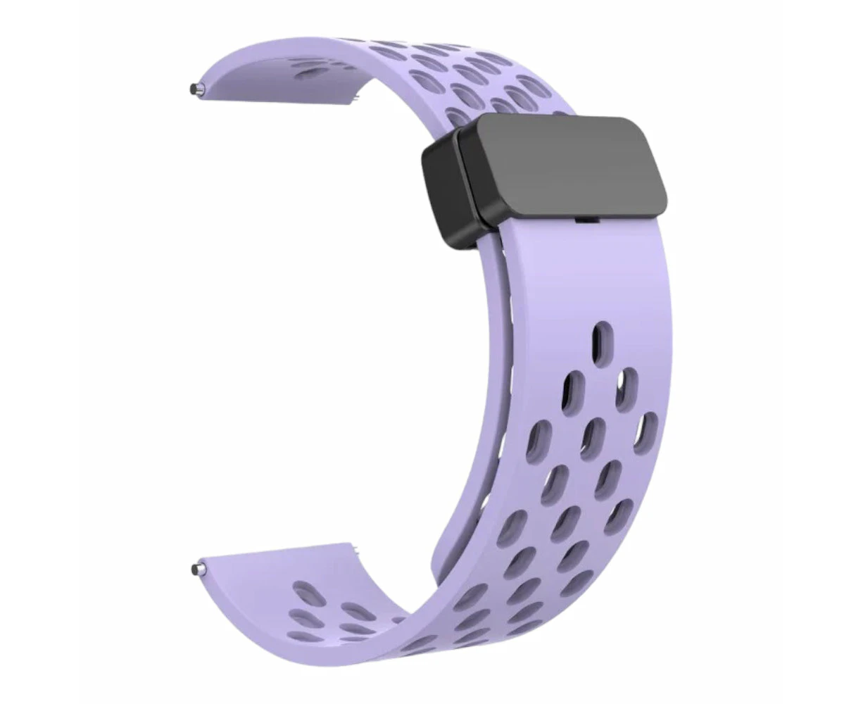 Spacetalk Loop Silicone Magnetic Sports Watch Straps - Lavender